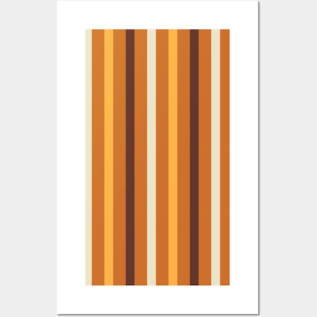 Akinobu | Colorful Stripes Pattern Wall Art by jeeneecraftz